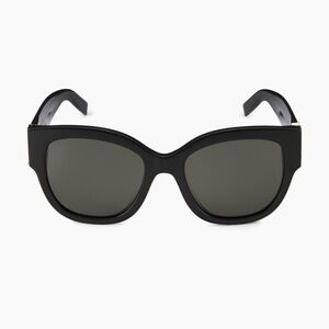 Saint Laurent 
Monogram Acetate 56MM Cat-eye Sunglasses